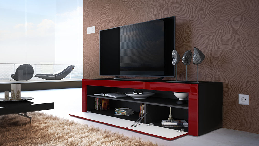 Meuble tv Dylan ouvert